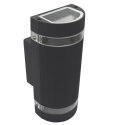 Oprawa elewacyjna Kortek 2x GU10 ral7016 antracyt