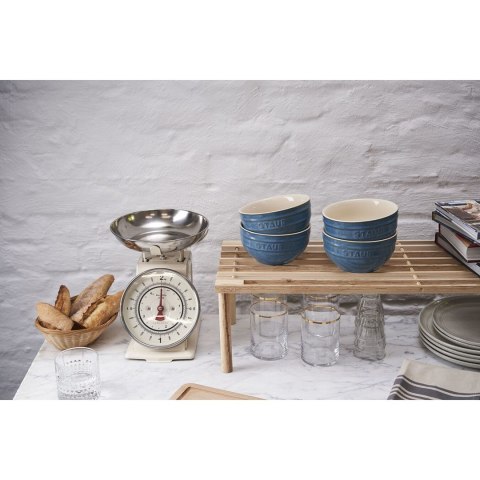 Staub Ceramique Zestaw misek 0,7 l Okrągły Ceramika Turkusowy 4 szt.