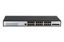 Extralink Switch PoE Chiron Pro 24x RJ45 1000Mb/s PoE, 4x SFP+, L3, zarządzalny, 370W
