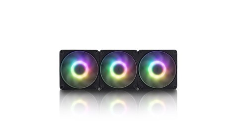 In Win Mercury AM120S Obudowa komputera Wentylator 12 cm Czarny, Biały 3 szt.