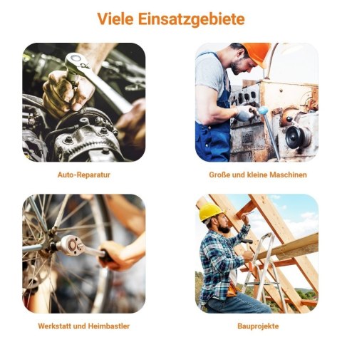 Komplet przedłużek do kluczy nasadowych 3/8 cala - 5 elementów w pudełku