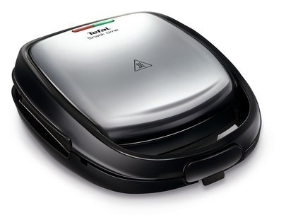 Tefal SW342D38 urządzenie do smażenia naleśników 2 naleś. Czarny, Stal nierdzewna