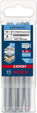 Bosch Expert CYL-9 Wiertło do betonu 10 szt.
