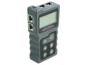 Tester kabli LCD Delock RJ45 / PoE / DC - zestaw do testowania sieci