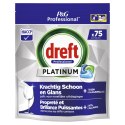 Dreft Professional Kapsułki Do Zmywarki Platinum All in One Regular 75 szt.