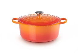 Le Creuset Signature Roaster okrągły piekarnik 28cm czerwony