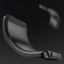 Etui elastyczne silikonowe na Nothing Phone 3a Carbon Case - czarne