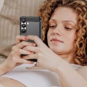 Etui elastyczne silikonowe na Nothing Phone 3a Carbon Case - czarne