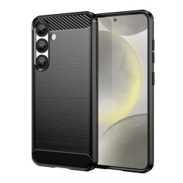 Etui elastyczne silikonowe na Xiaomi 15 Carbon Case - czarne