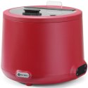 Kociołek termos elektryczny do zupy UNIQ 35-85 C 8 l 500 W - czerwony
