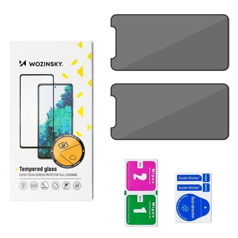Szkło hartowane prywatyzujące na Xiaomi Redmi Note 14S Privacy Glass - 2 szt.
