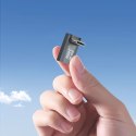 Adapter przejściówka kątowa USB-C 40Gb/s 240W 8K OTG - szara