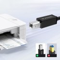 Kabel przewód do drukarki skanera USB-B - USB-A 480Mb/s 1m - czarny