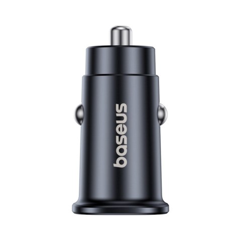 Ładowarka samochodowa 2 x USB-C 30W - czarna