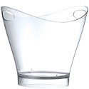 Misa do szampana wina owalna transparentna 6 l