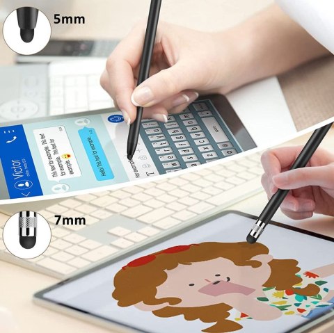 Rysik do ekranów urządzeń dotykowych Touch Stylus - srebrny