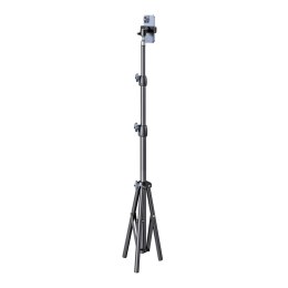 Statyw trójnożny tripod mocny ze stali węglowej 1.7m - czarny