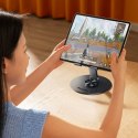 Stojak podstawka biurkowa na tablet składana 360 - szary