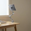 Uchwyt magnetyczny biurkowy 360 składany na telefon tablet - szary