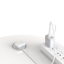 Ładowarka bezprzewodowa magnetyczna do smartfona QI15W-A44 MagSafe - biała