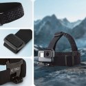 Opaska na głowę do kamery sportowej GoPro DJI GA100 Head Moun - czarna