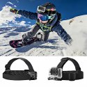Opaska na głowę do kamery sportowej GoPro DJI GA100 Head Moun - czarna