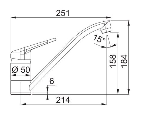 Bateria kuchenna FRANKE Novara Plus obrotowa 115.0470.654