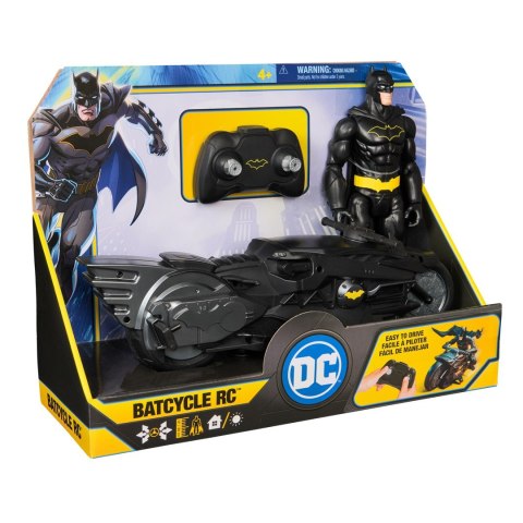 Zabawka DC Comics DCR RDC 12in Core Batcycle RC GML