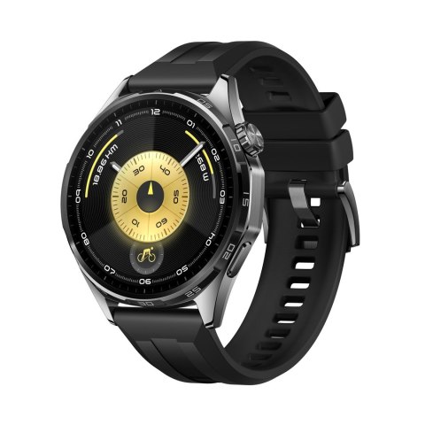 Zegarek Huawei WATCH GT 6 46mm Inteligentny z GPS i AMOLED, wodoodporny, czarny