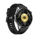 Zegarek Huawei WATCH GT 6 46mm Inteligentny z GPS i AMOLED, wodoodporny, czarny