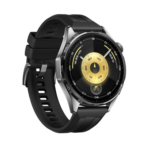 Zegarek Huawei WATCH GT 6 46mm Inteligentny z GPS i AMOLED, wodoodporny, czarny