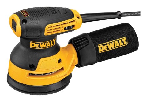 DeWALT DWE6423-QS przenośna szlifierka Szlifierka orbitalna 12000 OPM Czarny, Żółty 280 W