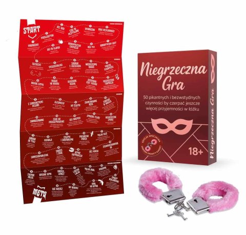 Gra Planszowa Dla Dorosłych - NIEGRZECZNA GRA - 50 PIKANTNYCH ZADAŃ