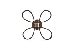 Lampa sufitowa LED Trio FLY 645610132 40cm 3000K Matowy Czarny