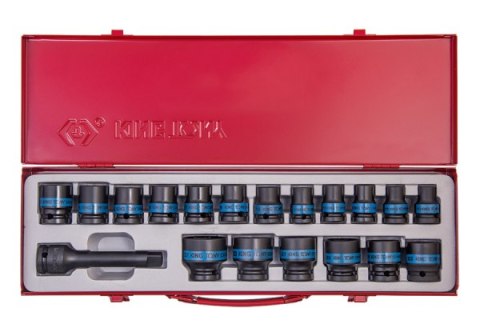 KING TONY ZESTAW NASADEK UDAROWYCH 1/2''19CZ. KASETA