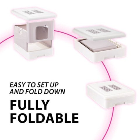 FERPLAST SAHARA TOILET GREEN kuweta dla kota