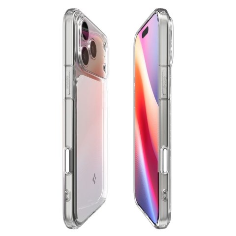 Etui case na iPhone 17 Pro Max Ultra Hybrid T MagSafe - przezroczysto-białe