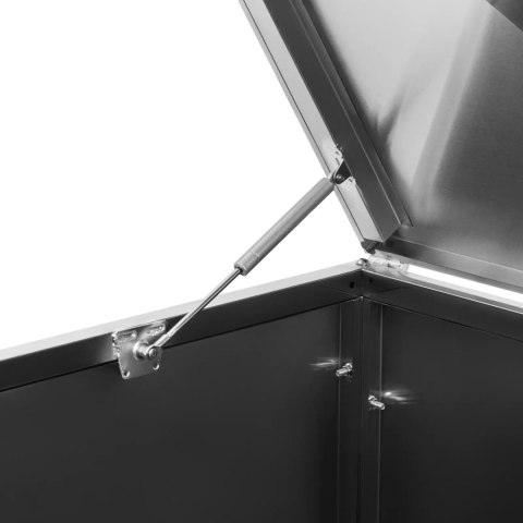 Osłona obudowa kosza kubła na śmieci z otworami wentylacyjnymi 240 l