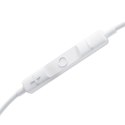 Słuchawki przewodowe douszne USB-C - białe