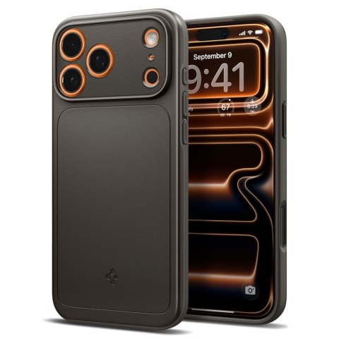 Etui pokrowiec case na iPhone 17 Pro Max MagSafe Thin Fit - szare