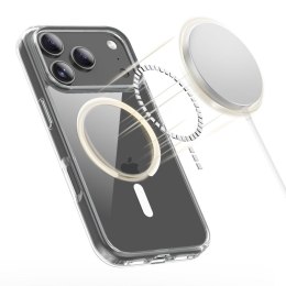 Etui pokrowiec na iPhone 17 Pro Max MagSafe FlexAir Hybrid - przezroczyste