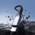 Kabel przewód S-A28 z oplotem USB-C - Lightning 30W 1m - czarny
