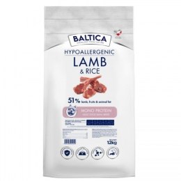 BALTICA NUTRACEUTIC Hypoallergenic Lamb & Rice XS / S 12kg