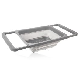 Cedzak Silikonowy Składany ORION 39 x 26,5 cm Do Zlewu 5,5 L z Uchwytami