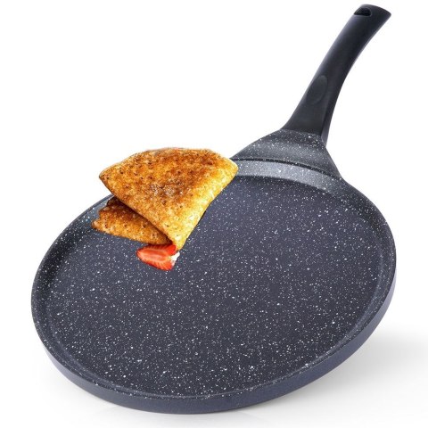 Patelnia do Naleśników Placków Granitowa Nieprzywierająca Trwała ORION 26 cm