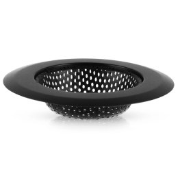 Sitko do Zlewu Czarne Stal Nierdzewna Filtr Duży 11,5 cm ORION