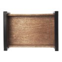 Taca do Serwowania Podawania Drewniana Prostokątna Loft ORION 30,5 x 22 cm