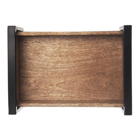 Taca do Serwowania Podawania Drewniana Prostokątna Loft ORION 30,5 x 22 cm