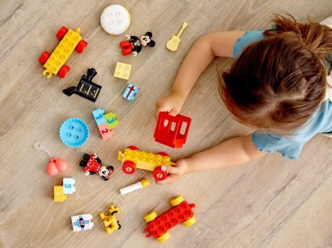 LEGO DUPLO 10941 Urodzinowy pociąg myszek Miki i Minnie