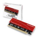 AXAGON AXAGON PCI-Express x16 internal adapter to connect an NVMe M.2 SSD to a desktop | PCEM2-S